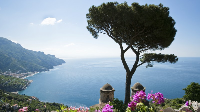 Vandring til Amalfi Mills og Ravello